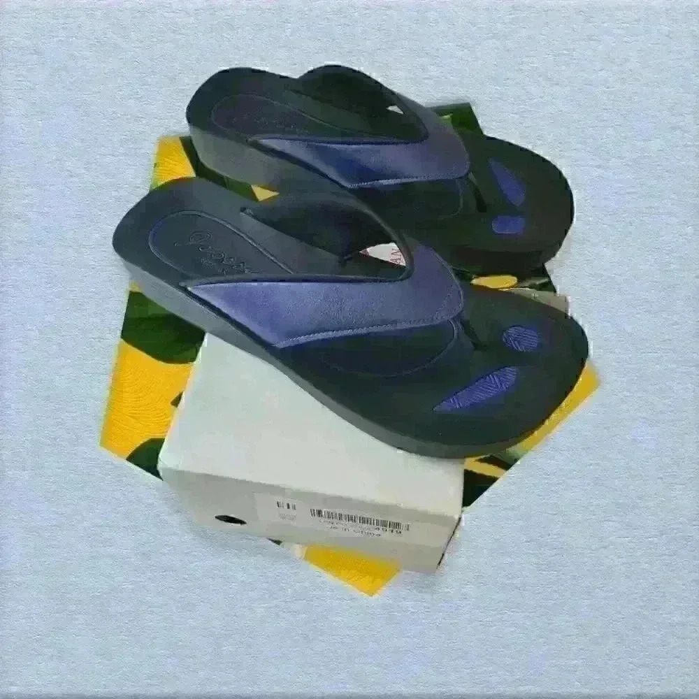 Jeossy Women's 57 Flip Flop Thong Platform Cushion Sandal Size 5